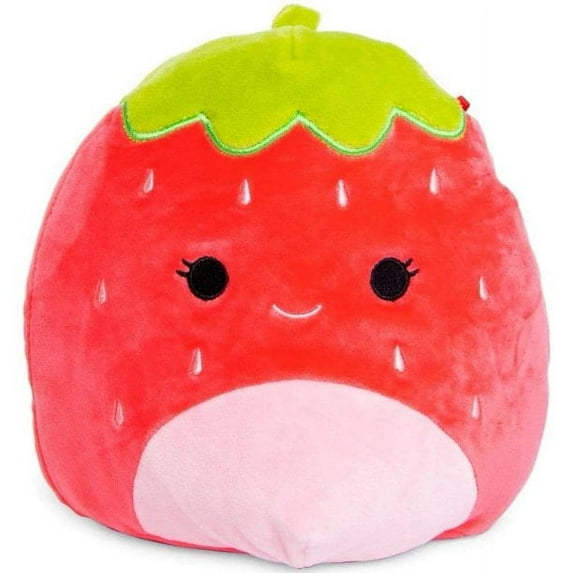 Squishmallow 8" Scarlet the Red Strawberry Toy Soft Plush Pillow