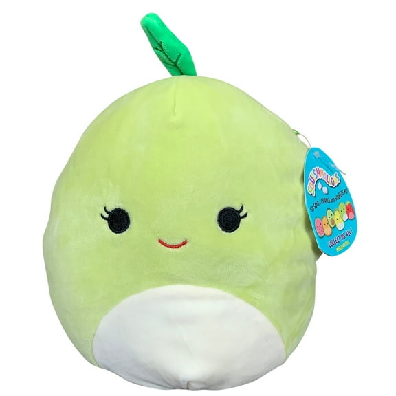 Squishmallow 8 inch Ashley the Apple Plush Toy, Stuffed Animal, Super Pillow Soft, Green