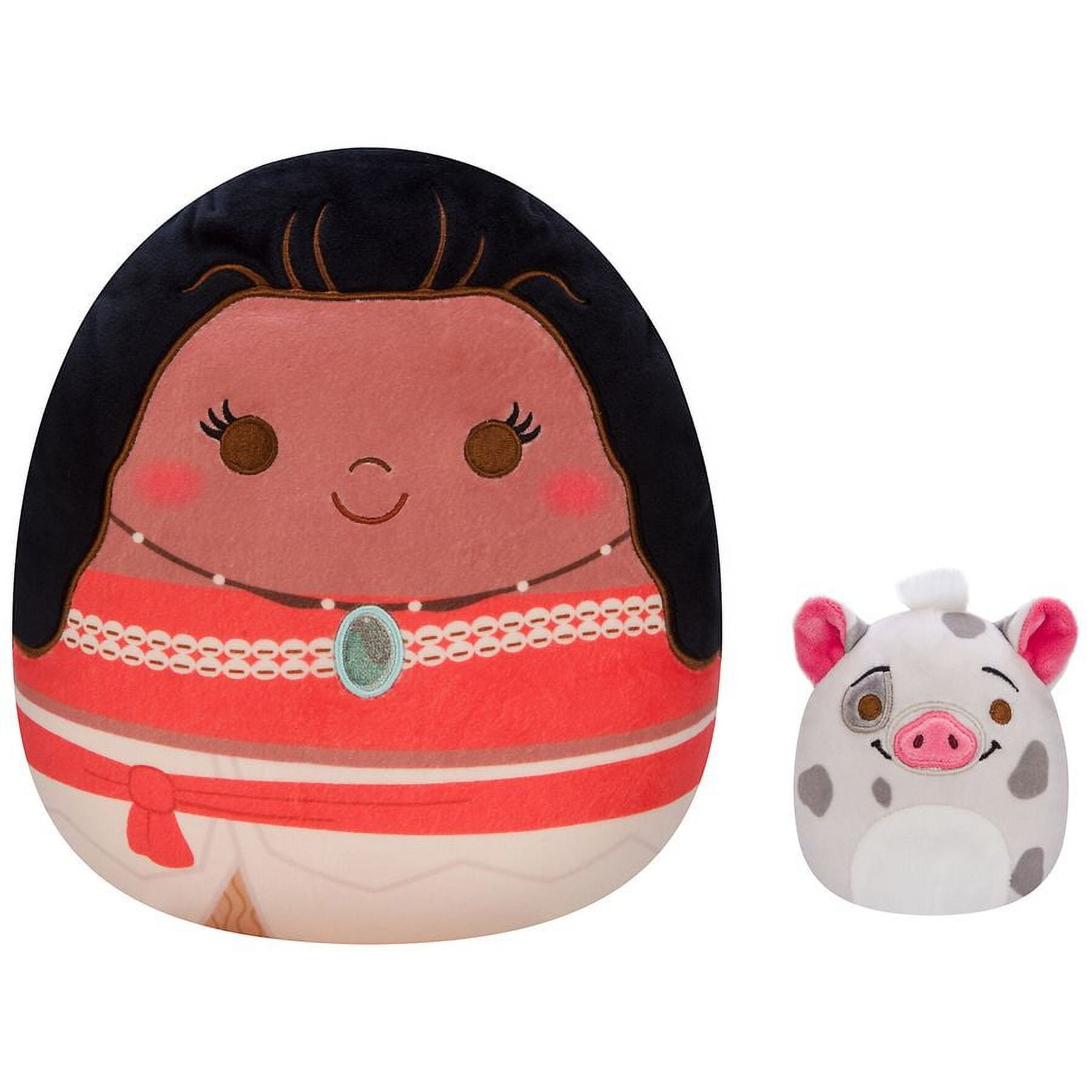 Squishmallow Disney 10 in and 4 in Moana and Pua