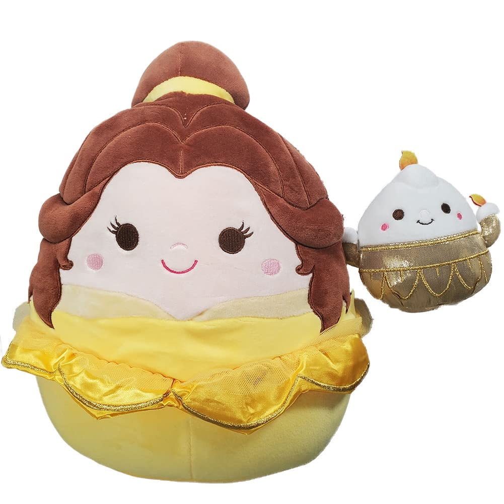 Squishmallow Disney Princess Belle & Lumiere 10” Beauty And The Beast
