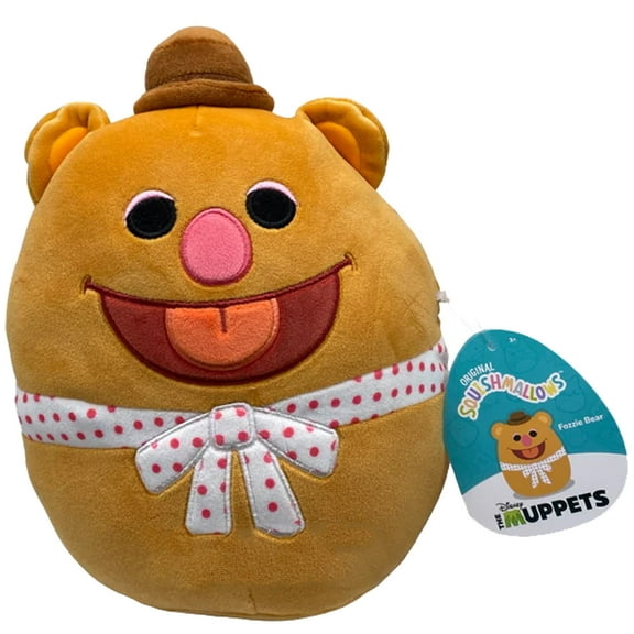 Squishmallows 8" Muppets Fozzie Bear