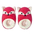 thumbnail image 1 of Squishmallow Fifi The Fox Dual Sizes Women'S Slippers., Hot Pink Cream, 9, 10, 1 of 13