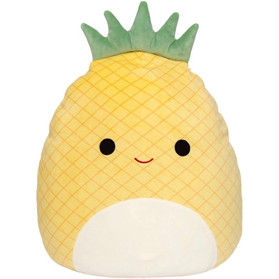 Squishmallow Kellytoy 2021 Fruit 16" Maui the Pineapple Plush Doll Super Soft