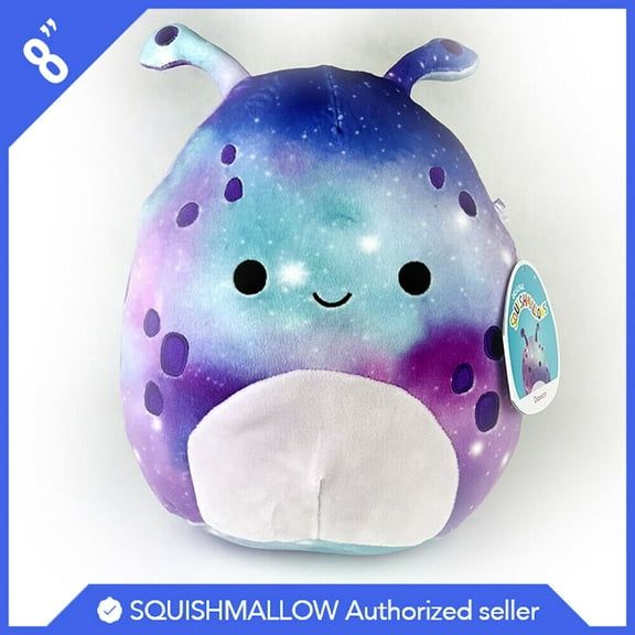 Squishmallow Kellytoy Plush Space Squad Daxxon The Alien 8" 2021 NWT NEW
