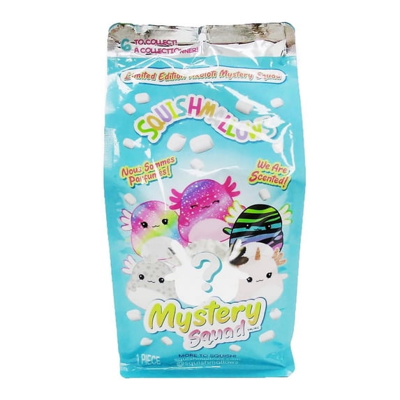 Squishmallow Axolotl Mystery Squad 8 Inch Blind Bag Mini Plush | One Random