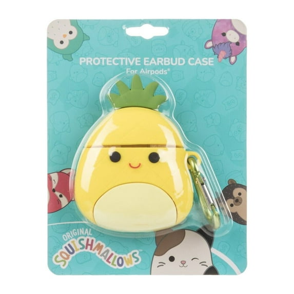 Squishmallow MAUI PINEAPPLE PROTECTIVE EARBUD CASE GEN 1 & 2