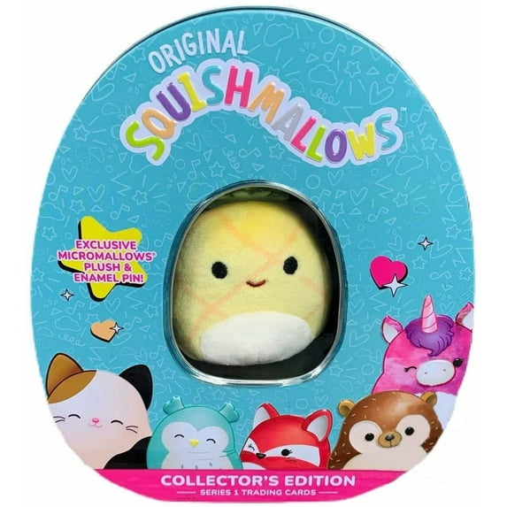 Squishmallow Microplush Collector's Tin Series 1 - Maui the Pineapple