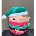 thumbnail image 1 of Squishmallow New 14" Jangle the Elf - Official Kellytoy Christmas Plush, 1 of 3