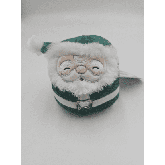 Squishmallow New 4.5" Nick the Santa Green - Official Kellytoy Christmas Plush