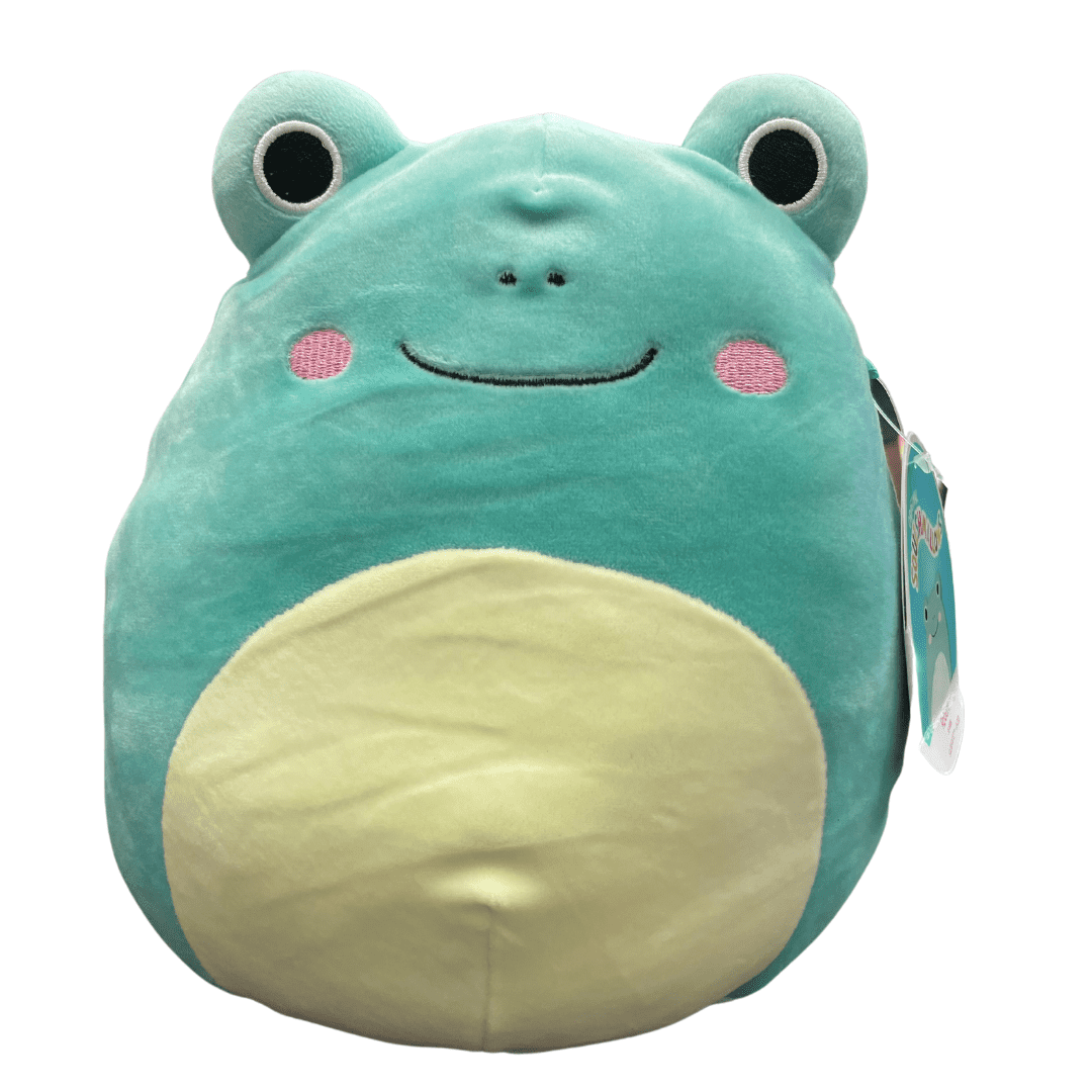 Squishmallow Official KellyToy Robert the Frog 8-inch Stuffed Plush Animal  