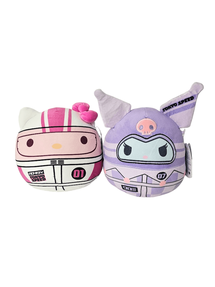 Squishmallow Official Kellyto 8 Inch Tokyo Speed Hello Kitty