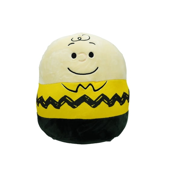 Squishmallow Official Kellytoy Plush (8 Inch, Peanuts Charlie Brown)