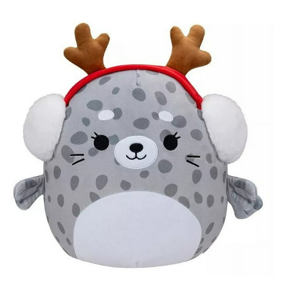 Squishmallow Official Kellytoy Squishy Soft Plush 12 Inch Odile Spotted Seal