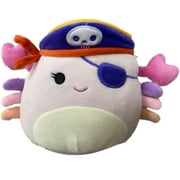 Squishmallow Official Kellytoy Squishy Soft Plush Toy 8 Inch, Cailey The Crab Pirate