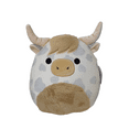 Squishmallow Official Kellytoys 12 Inch Borsa the Light Brown Highland ...
