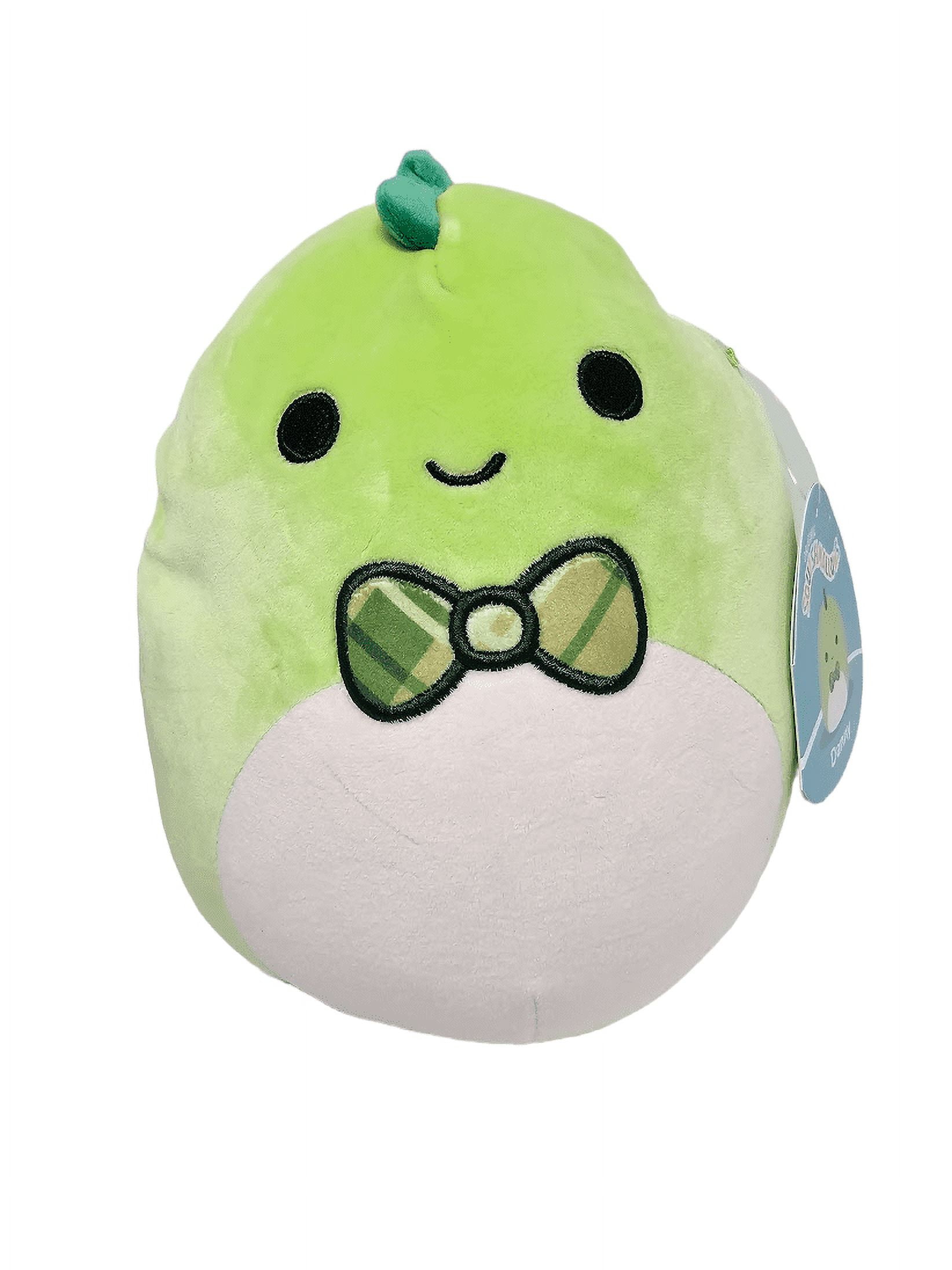 Squishmallow Official Kellytoys 8 Inch Danny the Green Dinosaur with Bow  Tie Ultimate Soft Plush Stuffed Toy
