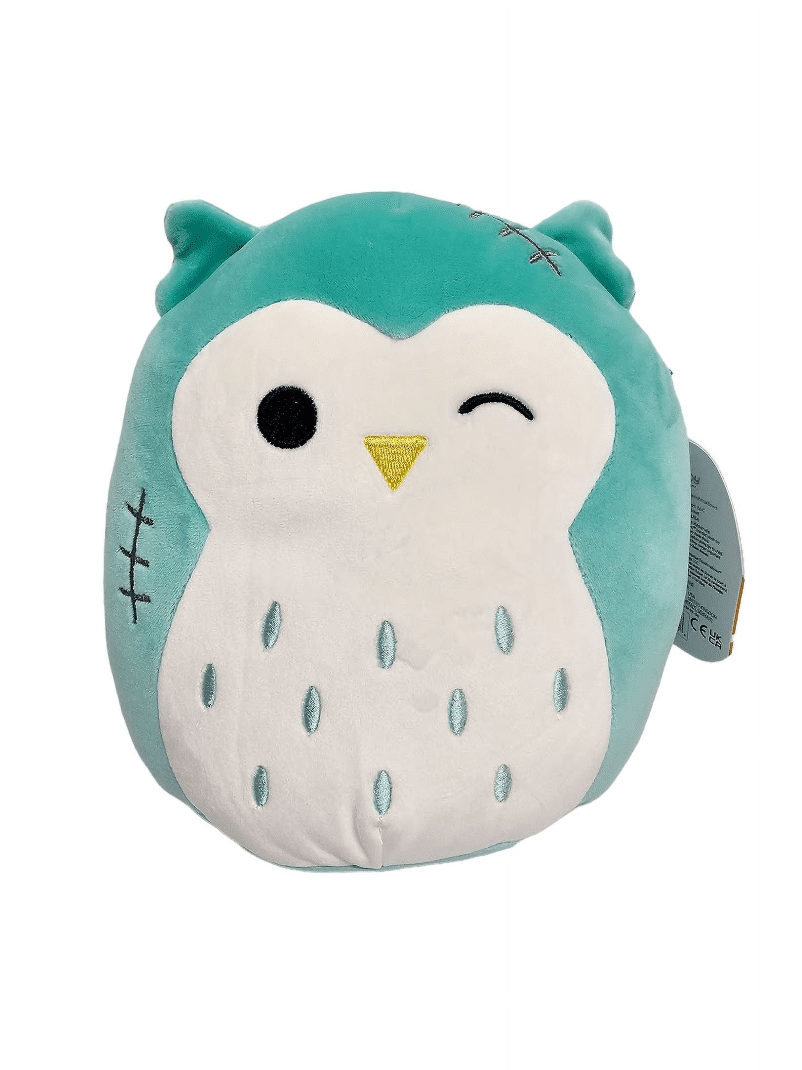 Squishmallow Official Kellytoys 8 Inch Winston the Teal Owl with ...