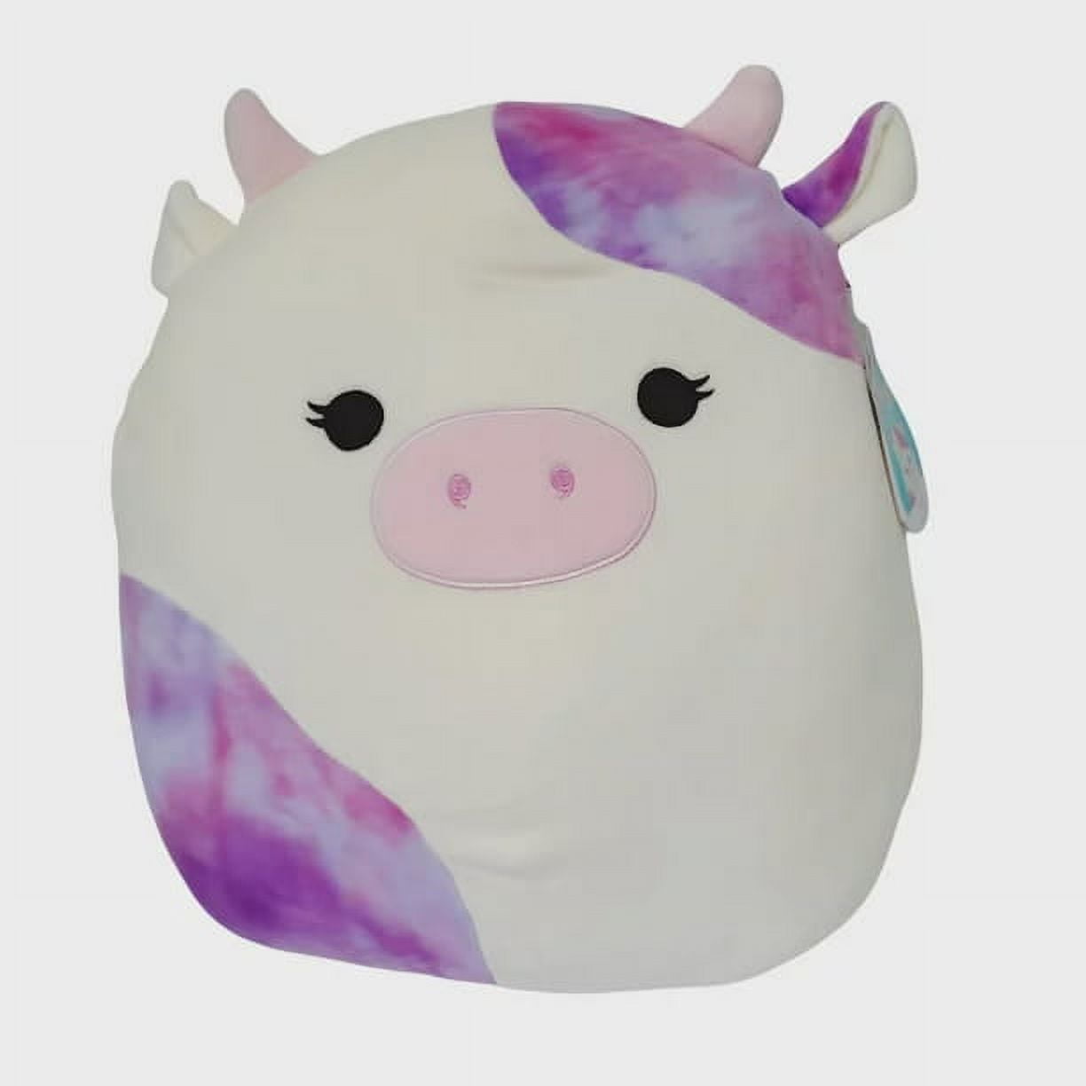 Squishmallow Officially 14 Inch Kalina the Pink Cow Plush Toy 