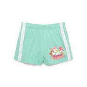 Squishmallow Squad Girls Graphic Fleece Shorts, Sizes 4-16