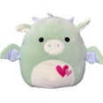 thumbnail image 1 of Squishmallow Valentine's Day Desmund the Dragon 8 inch Kellytoy Stuffed Animal Plush, 1 of 1