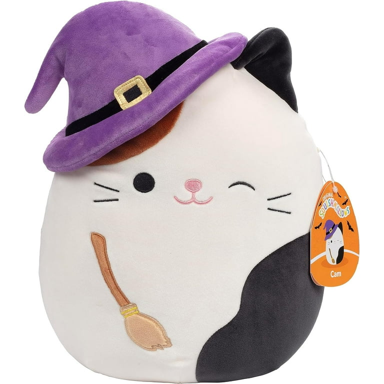Squishmallows 10 Cam The Cat with Witch Hat - Officially Licensed Kellytoy  Halloween Plush - Collectible Soft & Squishy Stuffed Animal Toy - Add to  Your Squad - Gift for Kids, Girls