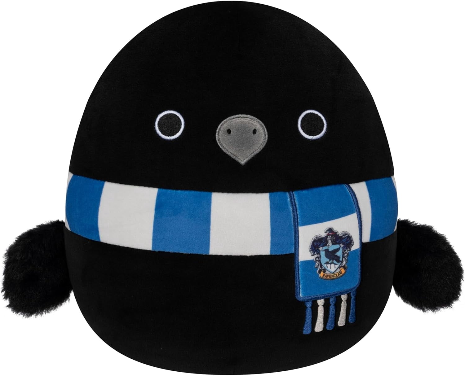 Squishmallows Original Harry Potter 10-Inch Ravenclaw Raven Plush -  Official 2025 Jazwares - Collectible Soft & Squishy Bird w Ravenclaw Scarf Stuffed Animal Toy Figure - Gift for Kids, Girls & Boys