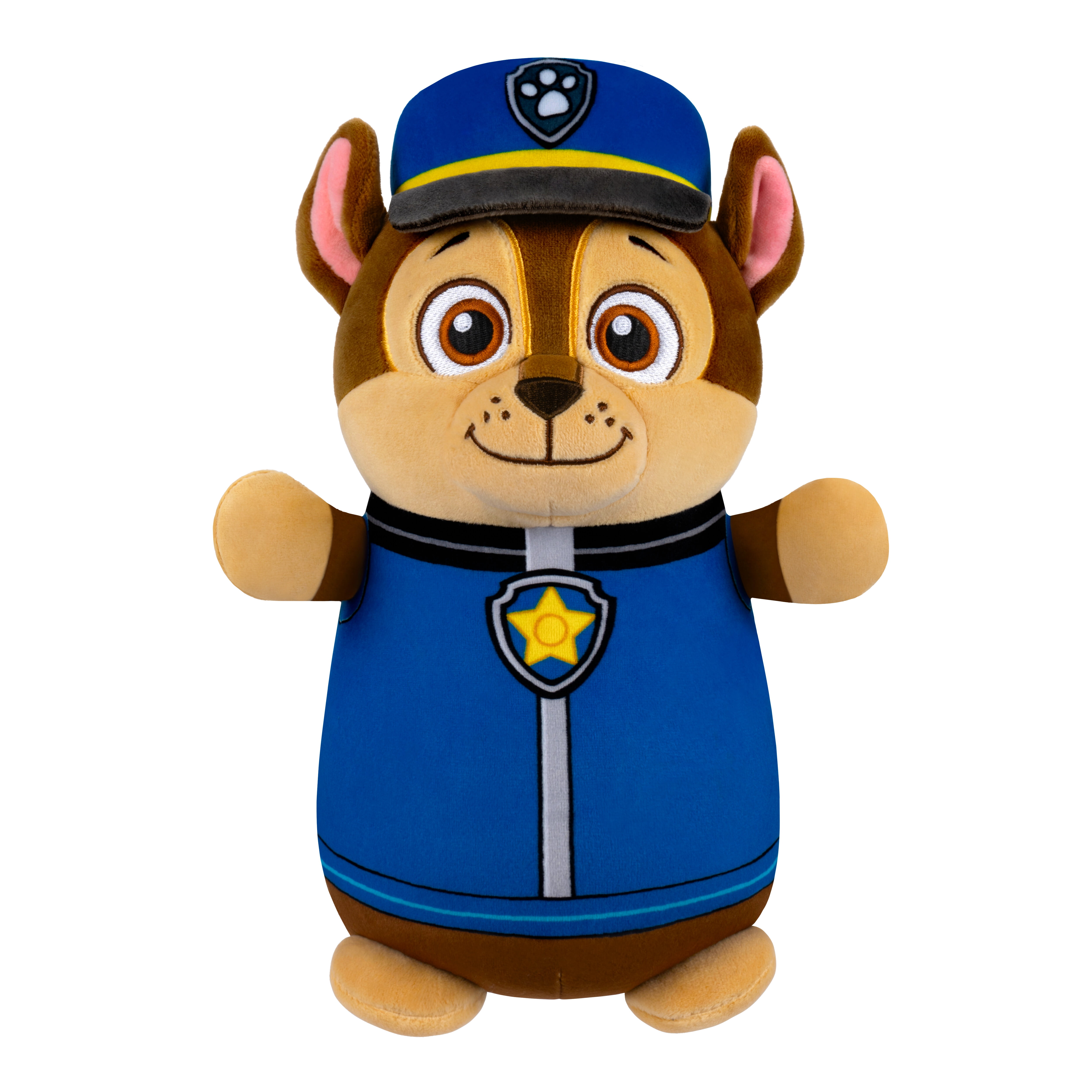 Squishmallows Original Paw Patrol 10 inch Chase HugMees - Child's Ultra Soft Stuffed Plush Toy