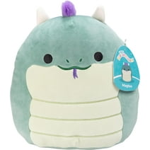 Squishmallows 10" Magtus The Basilisk Plush - Officially Licensed Kellytoy - Collectible Cute Soft & Squishy Snake Stuffed Animal Toy - Add to Your Squad - Gift for Kids, Girls & Boys - 10 Inch