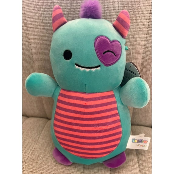 Squishmallows 10" Valentines Hug Mees Leon the Monster