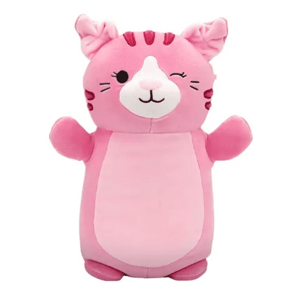 Squishmallows 10 inch HugMees Geraldine the Pink Cat