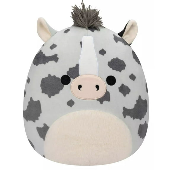 Squishmallows 11" Grady the Gray Appaloosa Painted Horse Super Soft Plush Toy