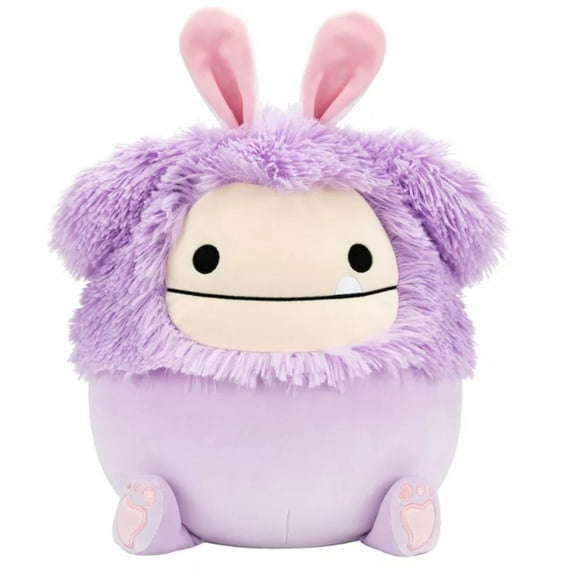 Squishmallows 12" Dilka Lavender Bigfoot Plush with Bunny Ears Stuffed Animal