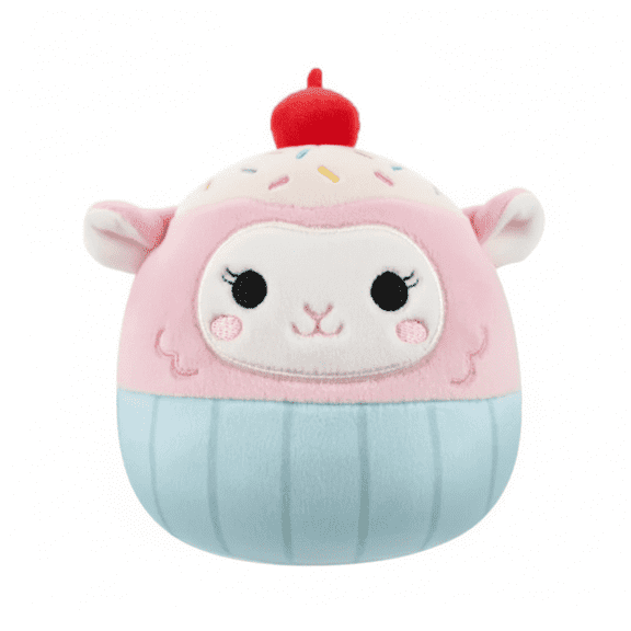 Squishmallows 12" Easter Lala the Cupcake Lamb Official Kellytoy Soft & Huggable Plush Toy