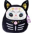 thumbnail image 1 of Squishmallows 12-Inch Halloween Zelina Day of the Dead Cat Jazwares Plush, Soft Stuffed Animal for Seasonal Gifts and Display, for Kids and Collectors, 1 of 6