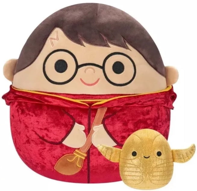 Squishmallows 12-Inch Harry Potter and 4-Inch Golden Snitch - Walmart.com
