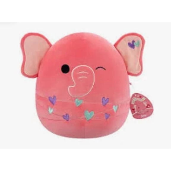 Squishmallows 12" Kyla the Elephant Plush 2026 Valentine's Day Squad