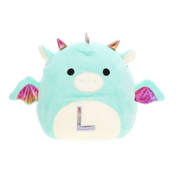 Squishmallows 12" Miles the Dragon - Monogrammed "L" - Plush