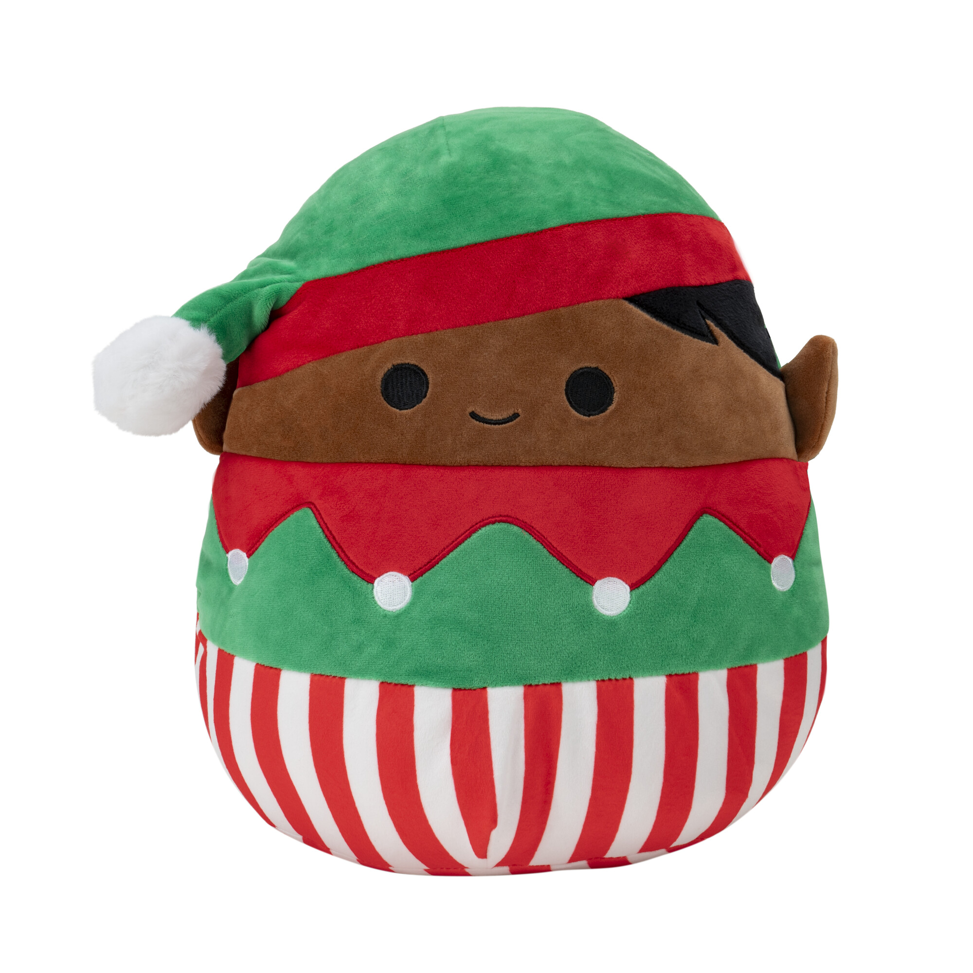 Squishmallows 12 inch Ezrah the Red and Green Elf Boy - Child's Ultra Soft Stuffed Plush Toy - image 1 of 7