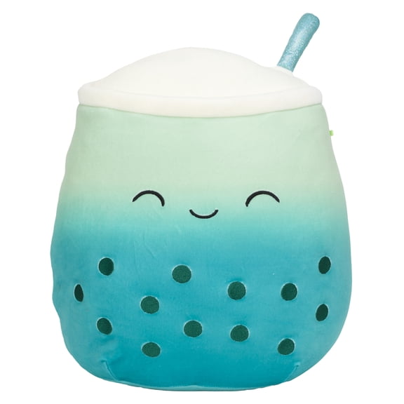 Squishmallows 12 inch Jakarria the Teal Boba with Pearls - Child's Ultra Soft Stuffed Plush Toy