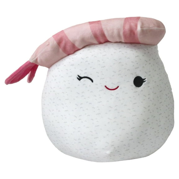 Squishmallows 12 inch Keina the Shrimp Sushi with Winking Eyes - Child's Ultra Soft Stuffed Plush Toy