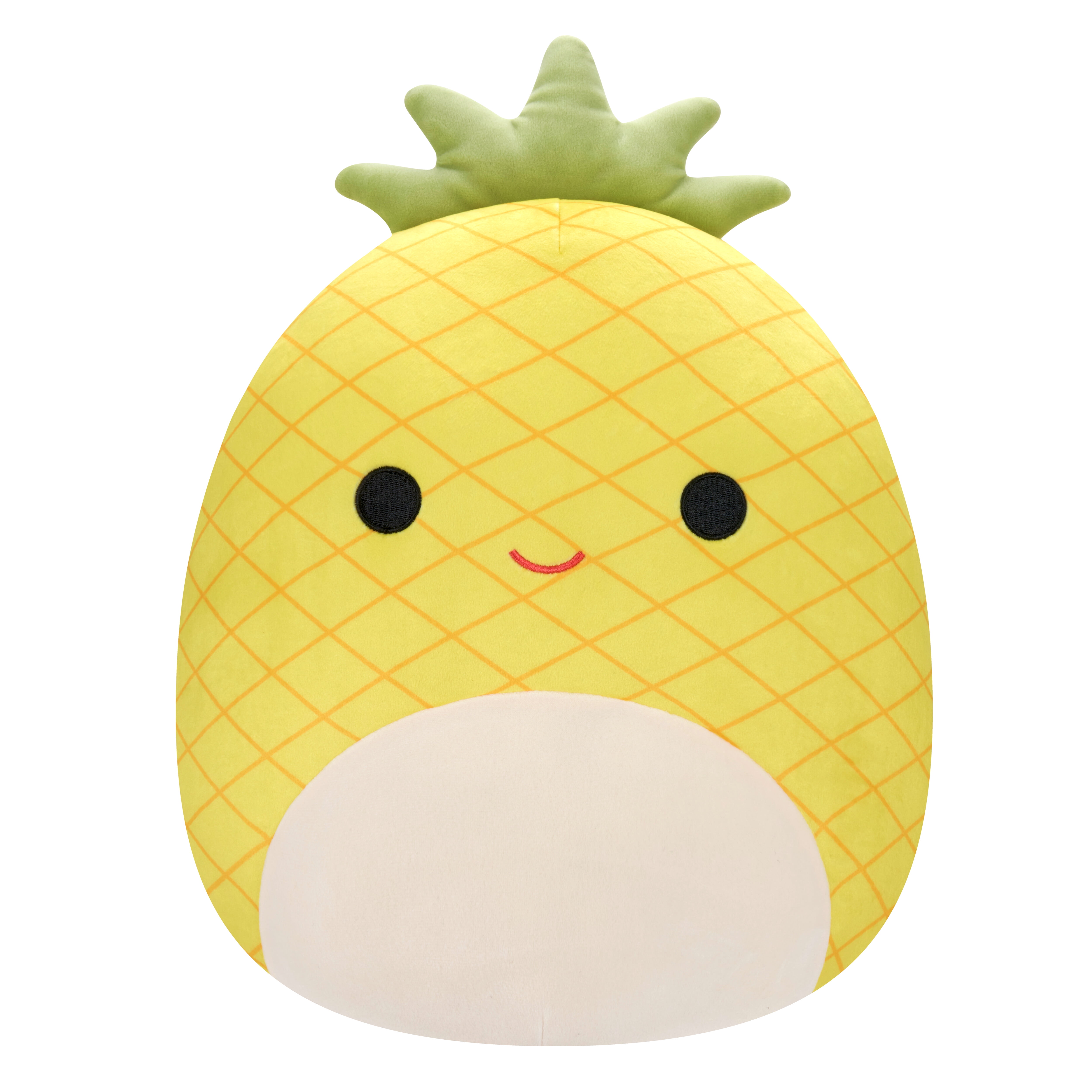 Squishmallows 12 inch Maui the Yellow Pineapple with Green Top - Child's Ultra Soft Plush Toy