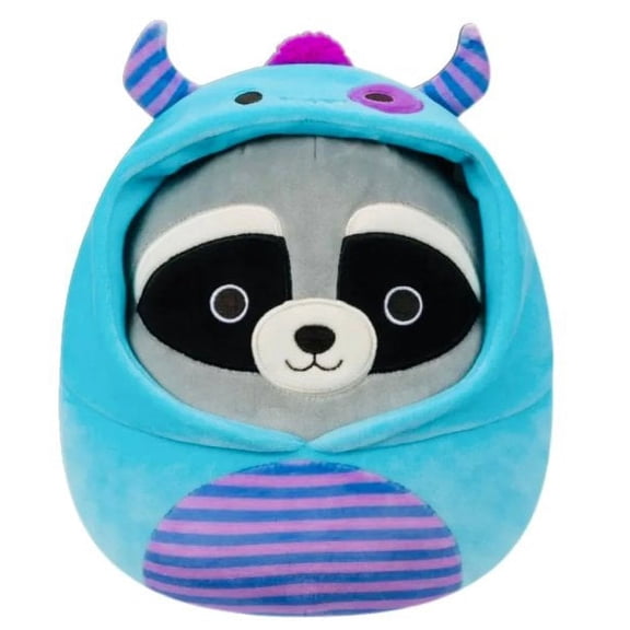 Squishmallows 12 inch Rocky the Racoon in Monster Costume Halloween 2023- NWT