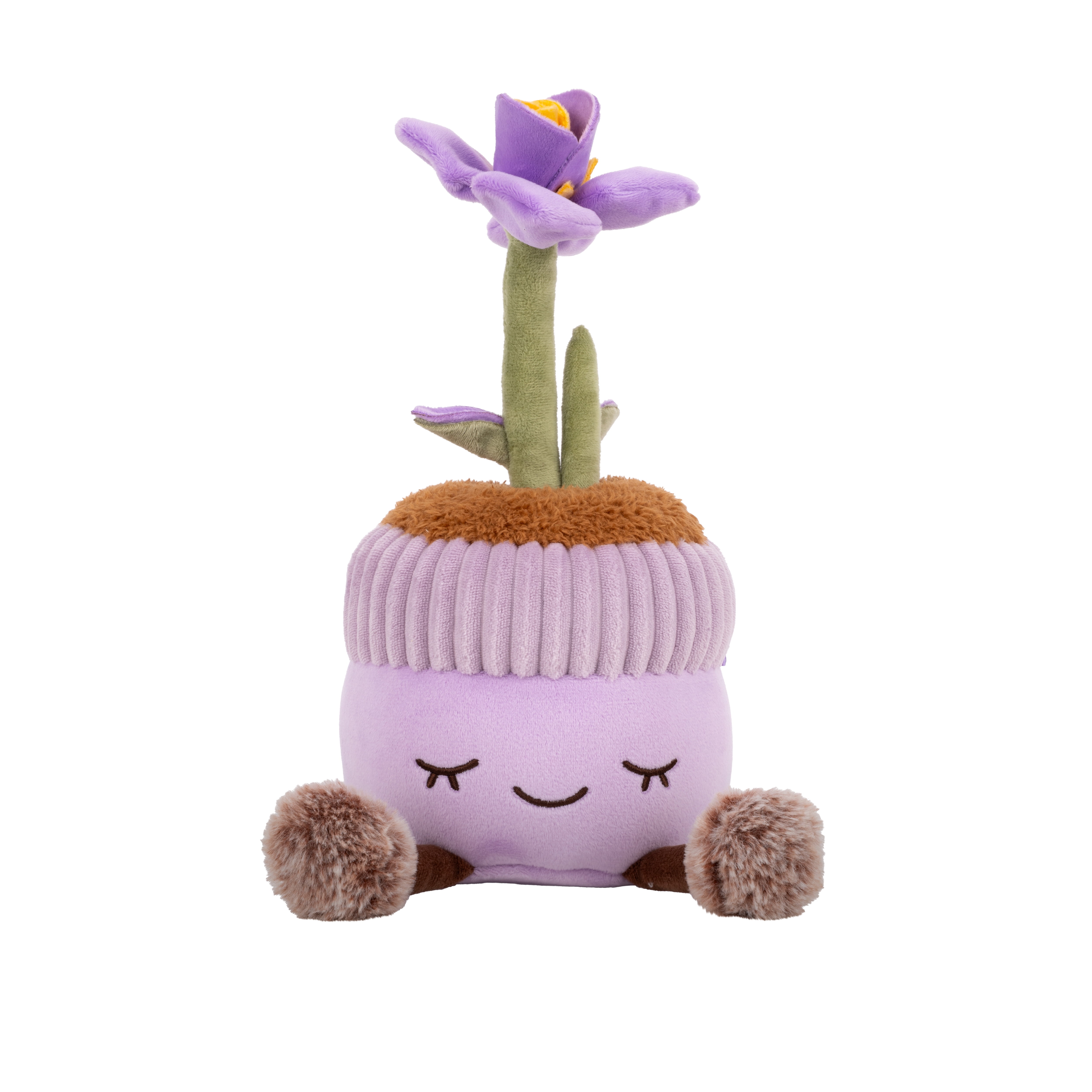 Greenhouse by Russ 12 inch Potted Orchid Plant Plush - Ultra Soft
