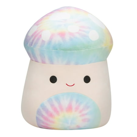 Squishmallows 14 inch Kervena the Tie-Dye Mushroom - Child's Ultra Soft Plush Toy