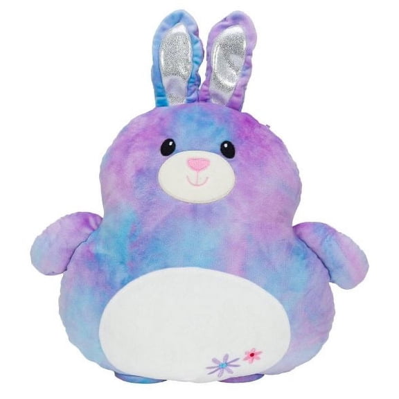 Squishmallows 15 inch Lj The Tie Dye Bunny - Flattie
