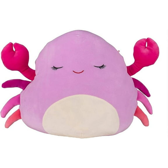 Squishmallows 16" Cailey The Pink Crab Plush Stuffed Animal Toy