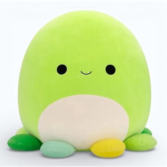 Squishmallows 16" Jonny the Octopus Plush Toy Ultra Soft Sealife Squad Stuffed Animal Green Collectible Plush for Kids & Squishmallow Fans