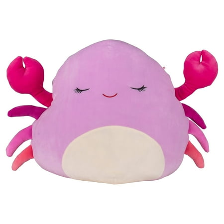 Squishmallows 16" Pink Crab - Cailey, The Stuffed Animal Plush Toy