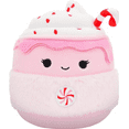 thumbnail image 1 of Squishmallows 16” Pink Peppermint Latte Christmas Holiday Plush 79360, 1 of 4