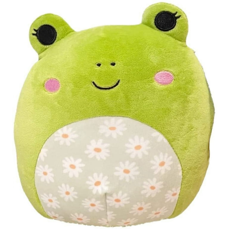 Squishmallows 16 inch Wendy The Frog Floral Belly, Green